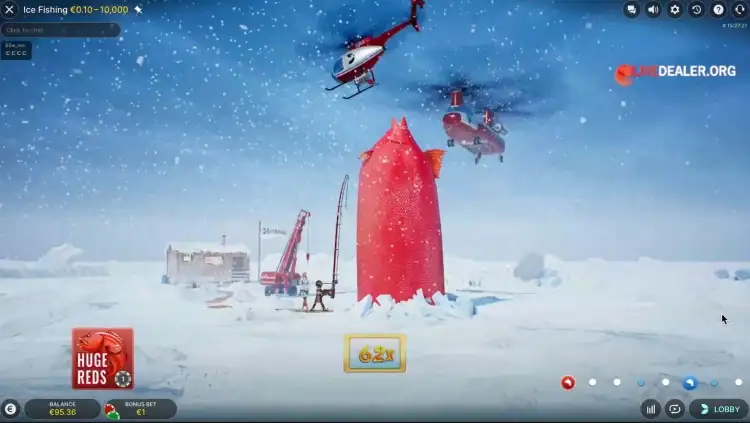 How Ice Fishing Casino Gameplay Works